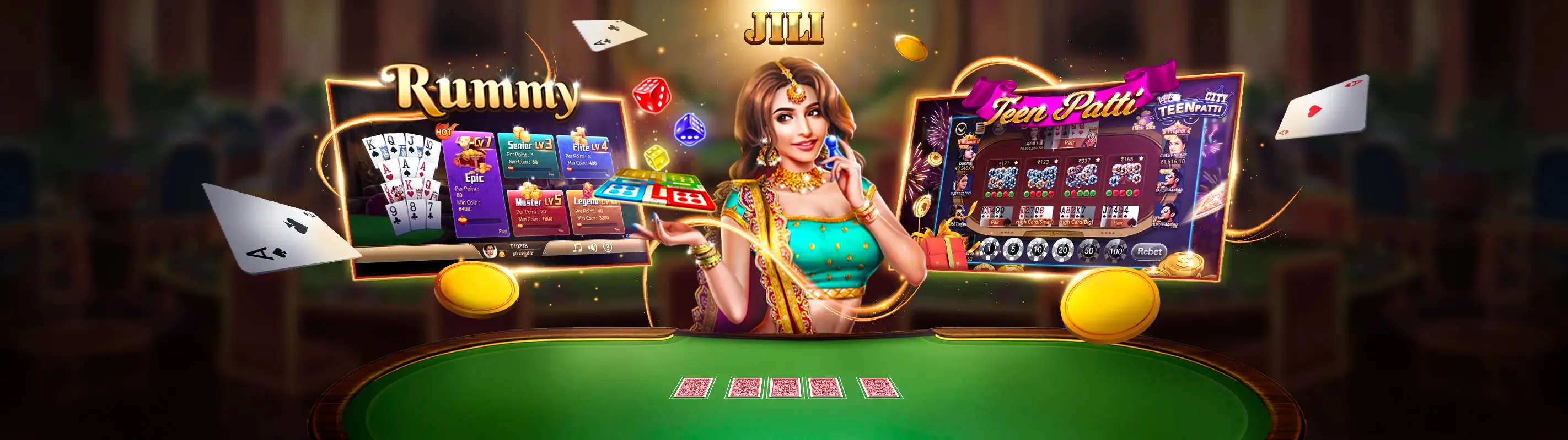 Hình ảnh nền tảng OKKING99 Win với các trò chơi cá cược trực tuyến